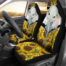 Sunflower Elephant Premium Custom Car Seat Covers Decor Protector