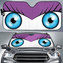Purple Cute Eyes Cartoon Auto Sun Shades Nearkii