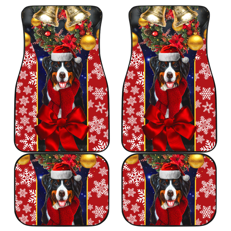 Bernese Mountain Dog Christmas Noel Car Floor Mats Car Accessories Nearkii