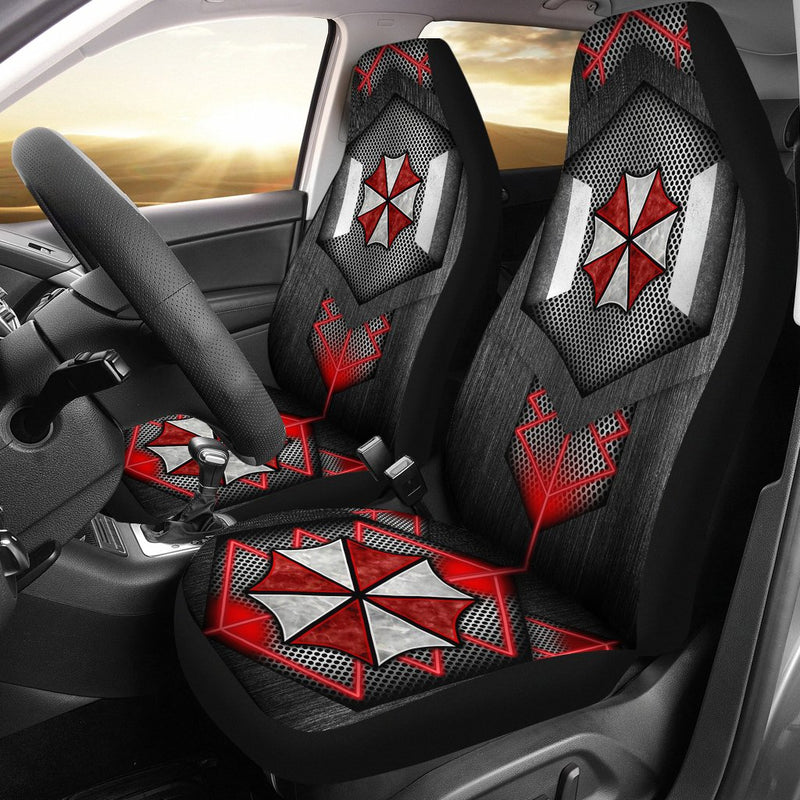 Resident Evil Umbrella Car Premium Custom Car Seat Covers Decor Protectors Nearkii