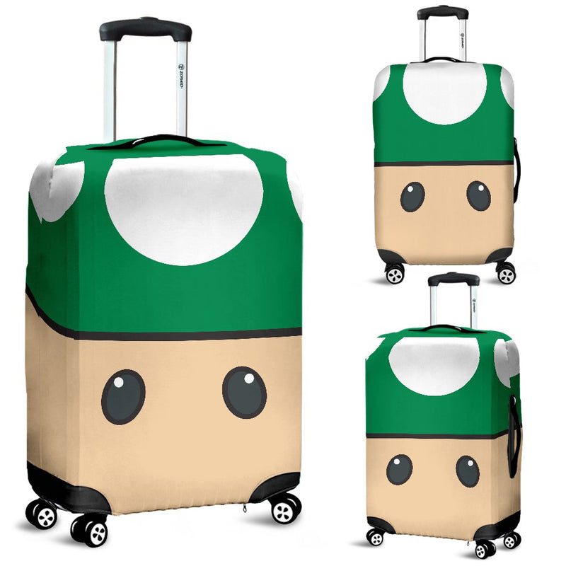 Mario Mushroom Luggage Cover Suitcase Protector 2 Nearkii