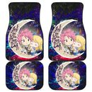 Natsu Fairy Tail Anime Love You To The Moon Galaxy Car Mats Nearkii