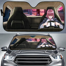 Chainsaw Man Makima Car Auto Sunshades Nearkii