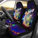Eevee Evolution Pokemon Love You To The Moon Galaxy Car Seat Covers Nearkii