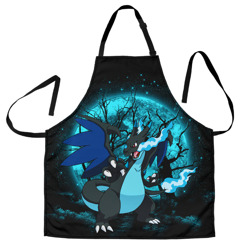 Charizard Mega X Moonlight Custom Apron Best Gift For Anyone Who Loves Cooking Nearkii