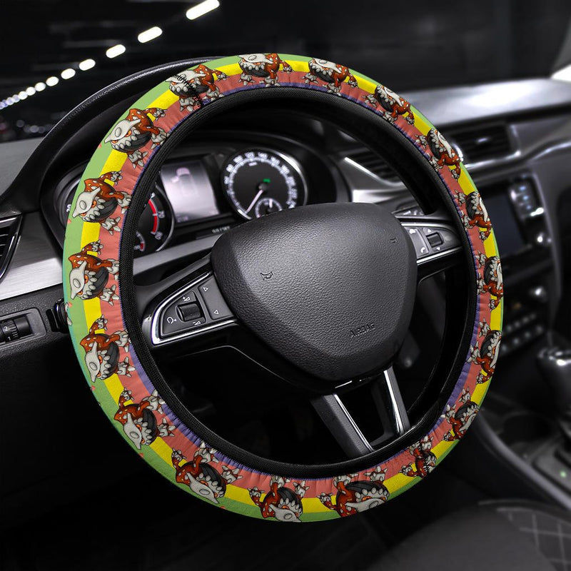 Heatran Pokemon Car Steering Wheel Cover Nearkii