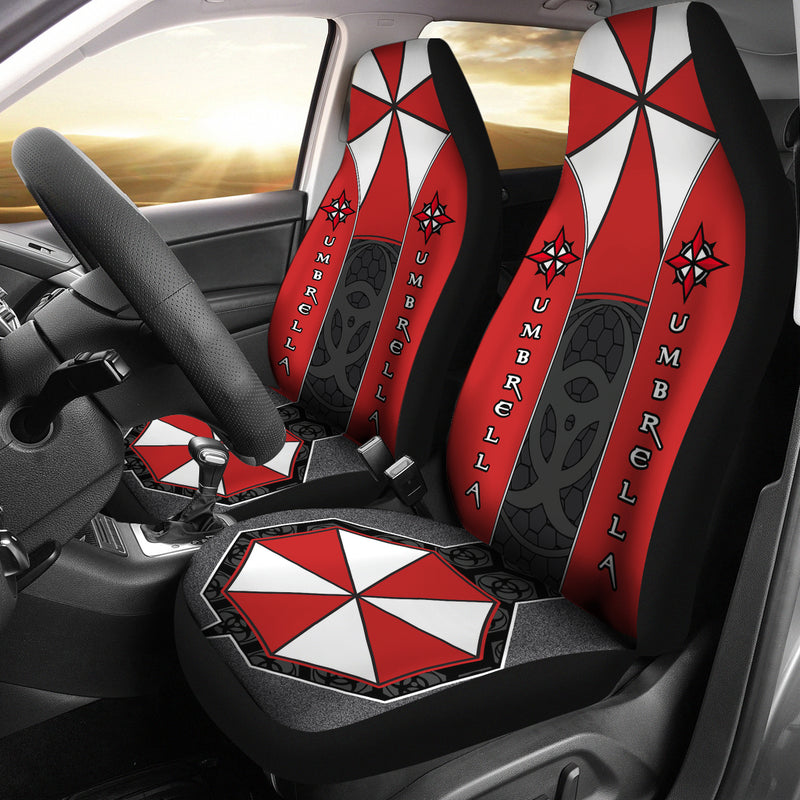Resident Evil Umbrella Premium Custom Car Seat Covers Decor Protectors Nearkii