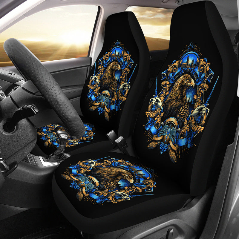 House Of The Wise Harry Potter Premium Custom Car Seat Covers Decor Protector Nearkii