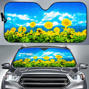 Sunflower Painting Car Auto Sunshades Nearkii
