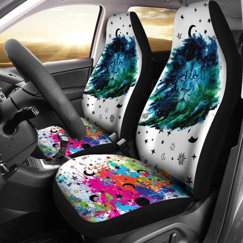 Best African Lion Drawing Premium Custom Car Seat Covers Decor Protector Nearkii