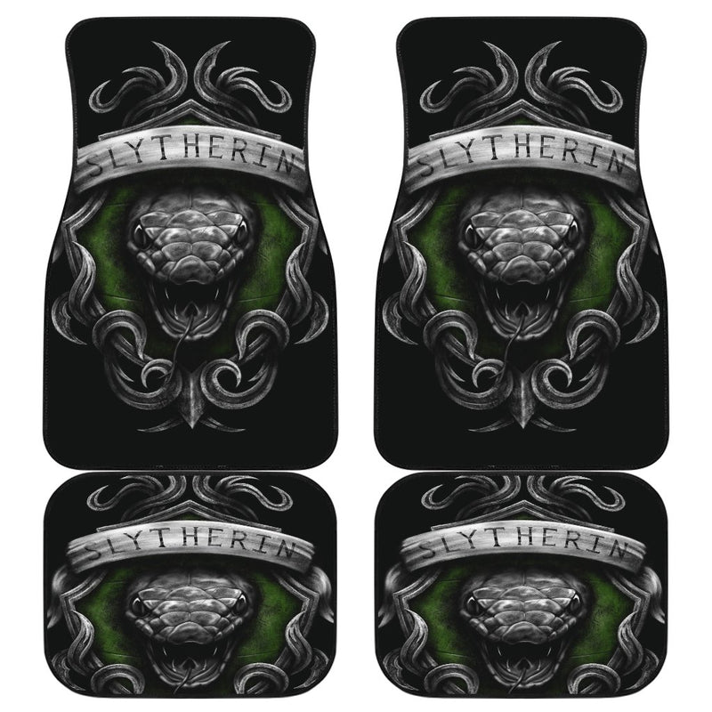 Slytherin Harry Potter Front And Back Car Mats (Set Of 4) Nearkii