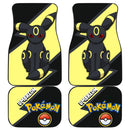 Umbreon Car Floor Mats Custom Anime Pokemon Car Interior Accessories Nearkii