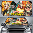 Cool Art My Hero Academi Anime Car Auto Sunshades Nearkii