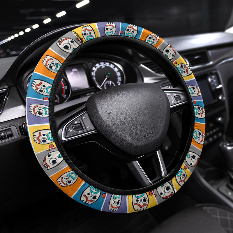 Forky Toy Story Premium Car Steering Wheel Cover