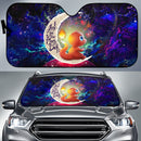 Cute Charmander Pokemon Love You To The Moon Galaxy Car Auto Sunshades Nearkii