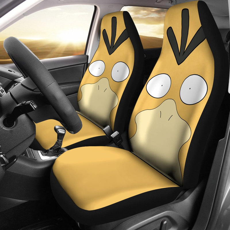 Psyduck Pokemon Premium Custom Car Seat Covers Decor Protector Nearkii