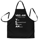 Vegan Custom Apron Gift For Cooking Guys