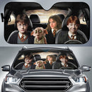 Harry Potter Friends Driving Car Auto Sun Shades Windshield Nearkii