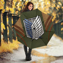 Attack On Titans Green Umbrella