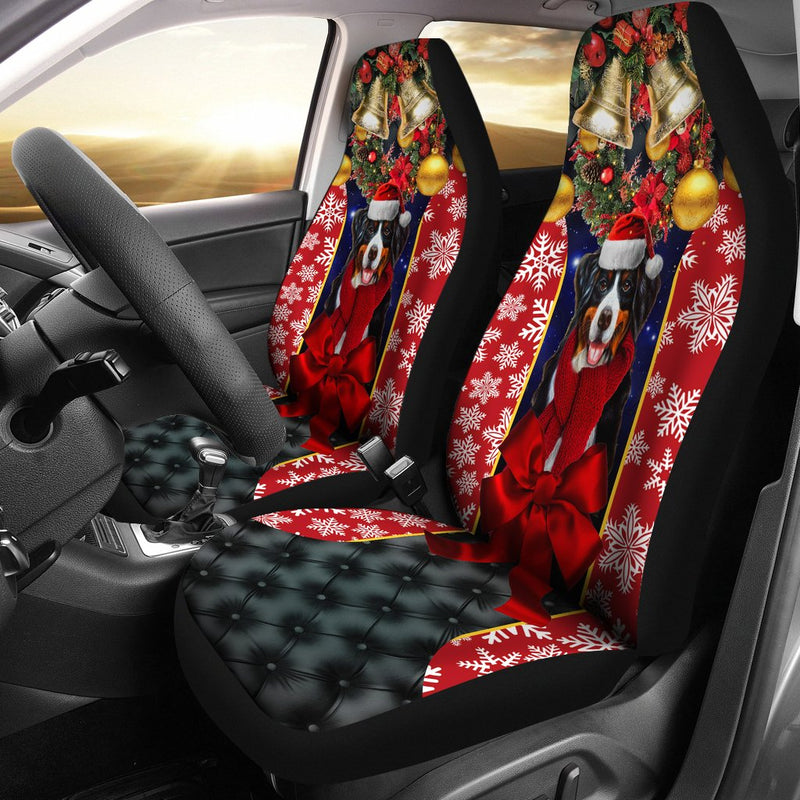 Dog Christmas Premium Custom Car Premium Custom Car Seat Covers Decor Protectors Decor Protector Nearkii