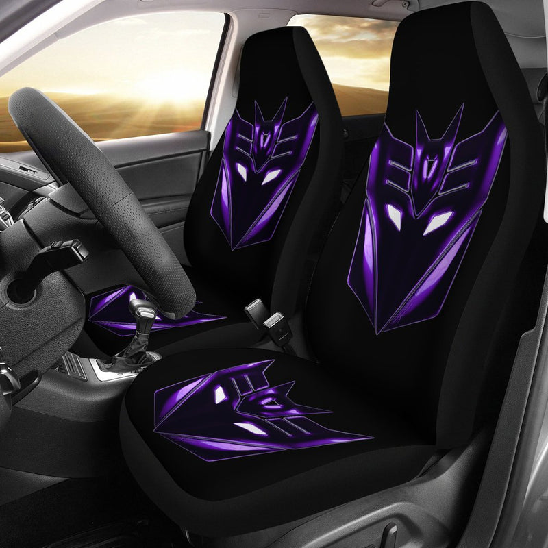 Decepticon Transformers Premium Custom Car Seat Covers Decor Protectors Nearkii