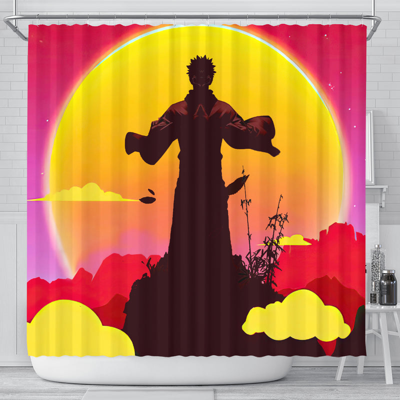 Jujutsu Kaisen Sukuna Shower Curtain Nearkii