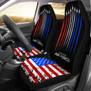 Best Air Force Us Veterans 4Th Of July Premium Custom Car Seat Covers Decor Protector Nearkii