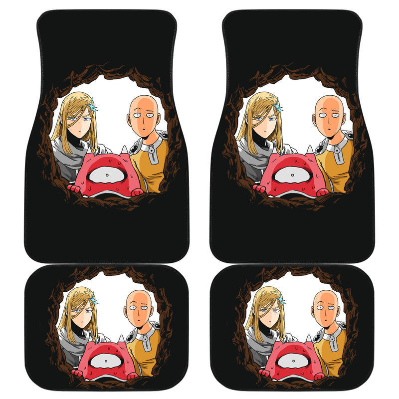 One Punch Man Saitama Funny Anime Car Floor Mats Car Accessories Nearkii