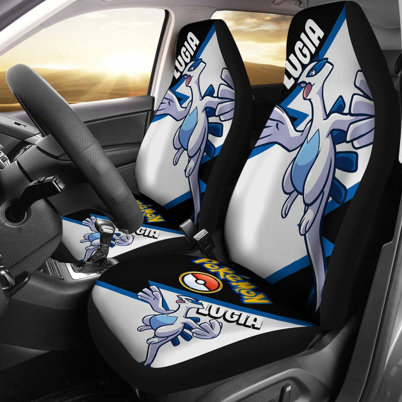 Lugia Car Seat Covers Custom Anime Pokemon Car Accessories Nearkii