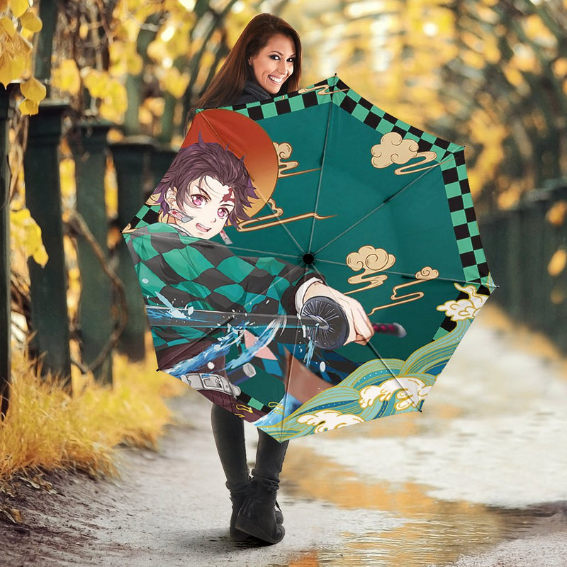 Tanjiro Demon Slayer Anime Umbrella Nearkii