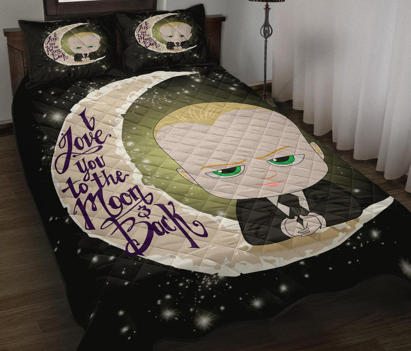 Baby Boss To The Moon Quilt Bed Sets Nearkii