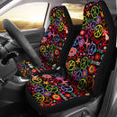 Best Hippie Wallpaper With Peace Symbol Premium Custom Car Seat Covers Decor Protector Nearkii