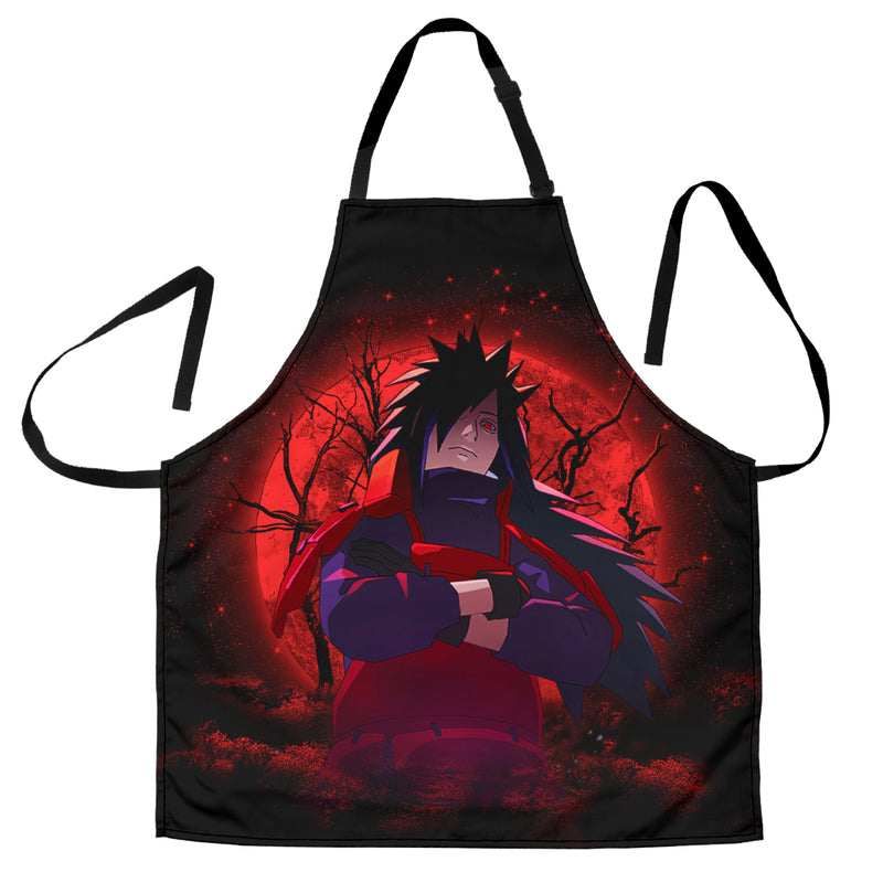 Uchiha Madara Moonlight Custom Apron Best Gift For Anyone Who Loves Cooking