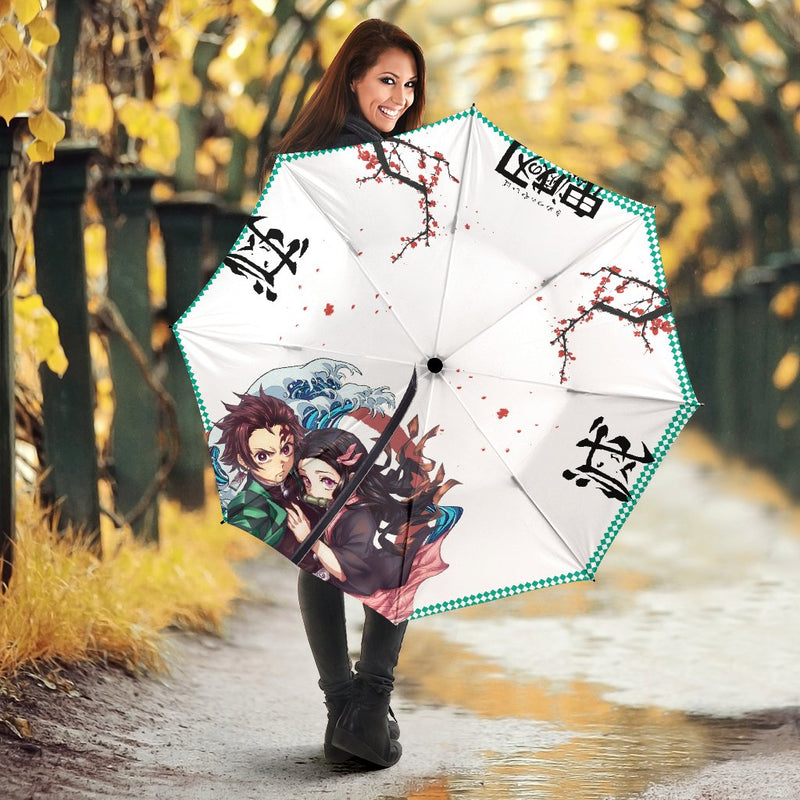 Tanjiro Nezuko Demon Slayer Anime Custom Umbrella Nearkii