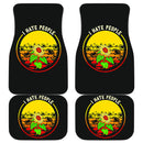 Sunflowers I Hate People Front And Back Car Mats (Set Of 4) Nearkii