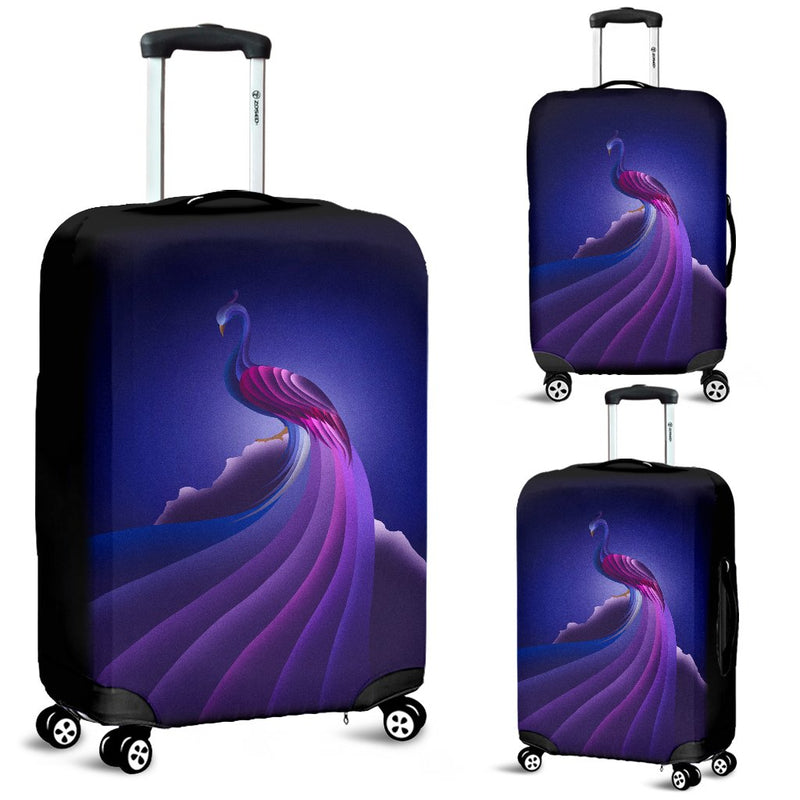 Peacock Travel Luggage Cover Suitcase Protector Nearkii