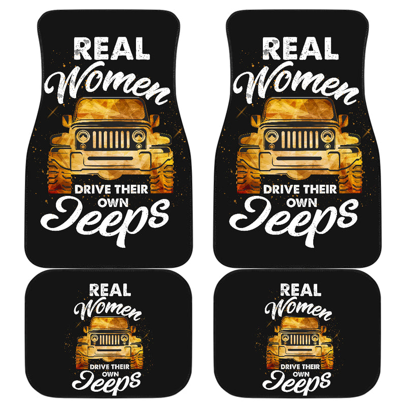 Real Woman Owl Jeep Car Floor Mats Car Accessories Nearkii