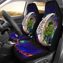 Hulk And Loki Love You To The Moon Galaxy Car Seat Covers