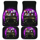 Halloween Nightmare Before Christmas Moonlight Drive Jeep Funny Car Floor Mats Car Accessories