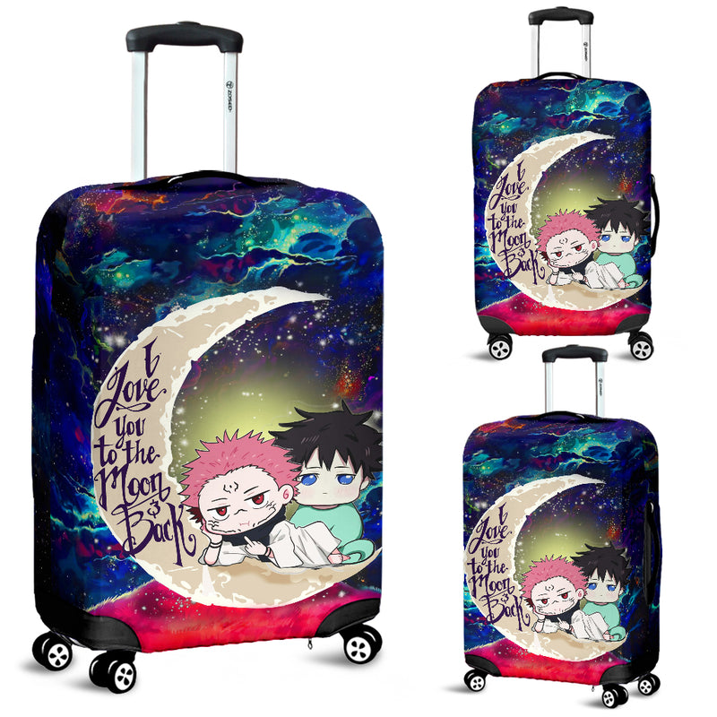 Jujutsu Kaisen Gojo Sakuna Anime Love You To The Moon Galaxy Luggage Cover Suitcase Protector Nearkii