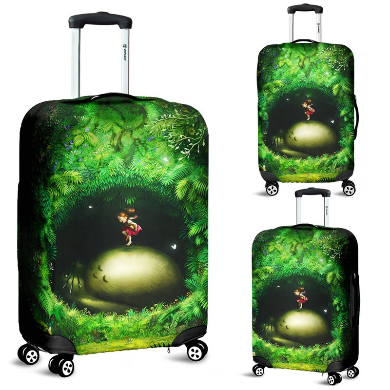 Totoro Sleep Luggage Cover Suitcase Protector Nearkii