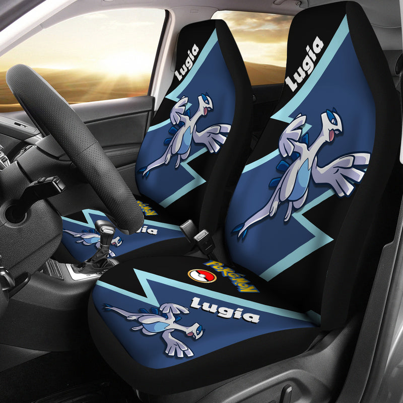 Lugia Pokemon Premium Custom Car Seat Covers Decor Protectors Nearkii
