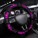 Pink Jeep Girl Galaxy Car Steering Wheel Cover Nearkii