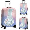 Elephant Sleep Travel Luggage Cover Suitcase Protector Nearkii