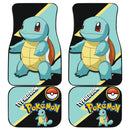 Squirtle Car Floor Mats Custom Anime Pokemon Car Interior Accessories Nearkii