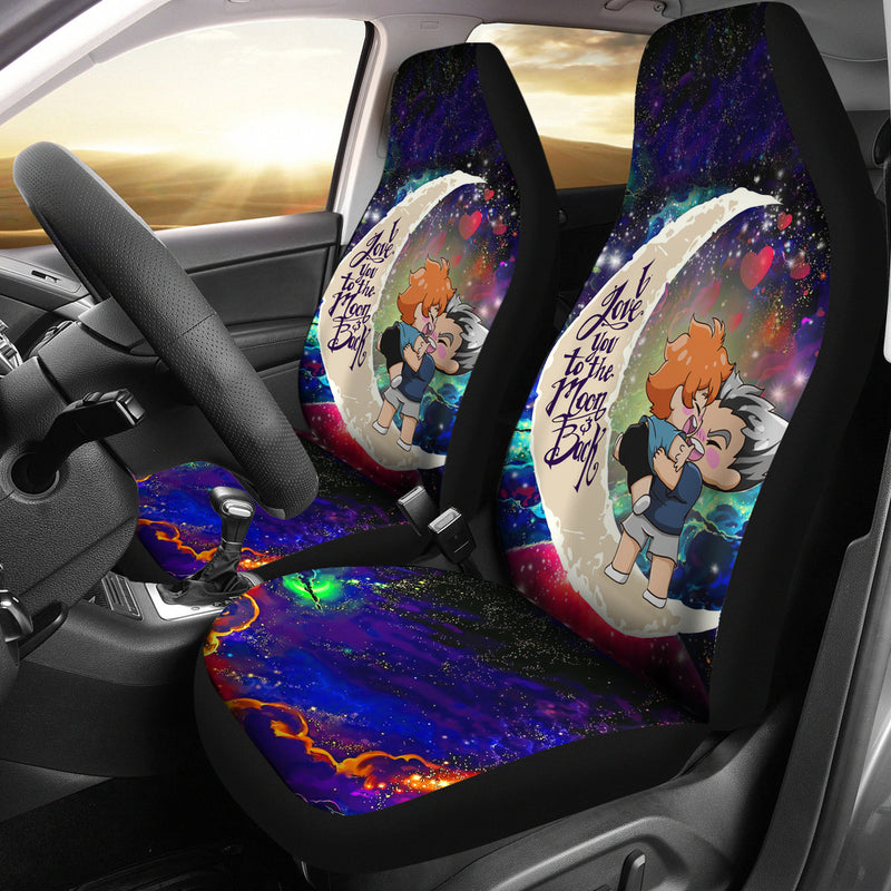 Bokuhina Love You To The Moon Galaxy Car Seat Covers Nearkii