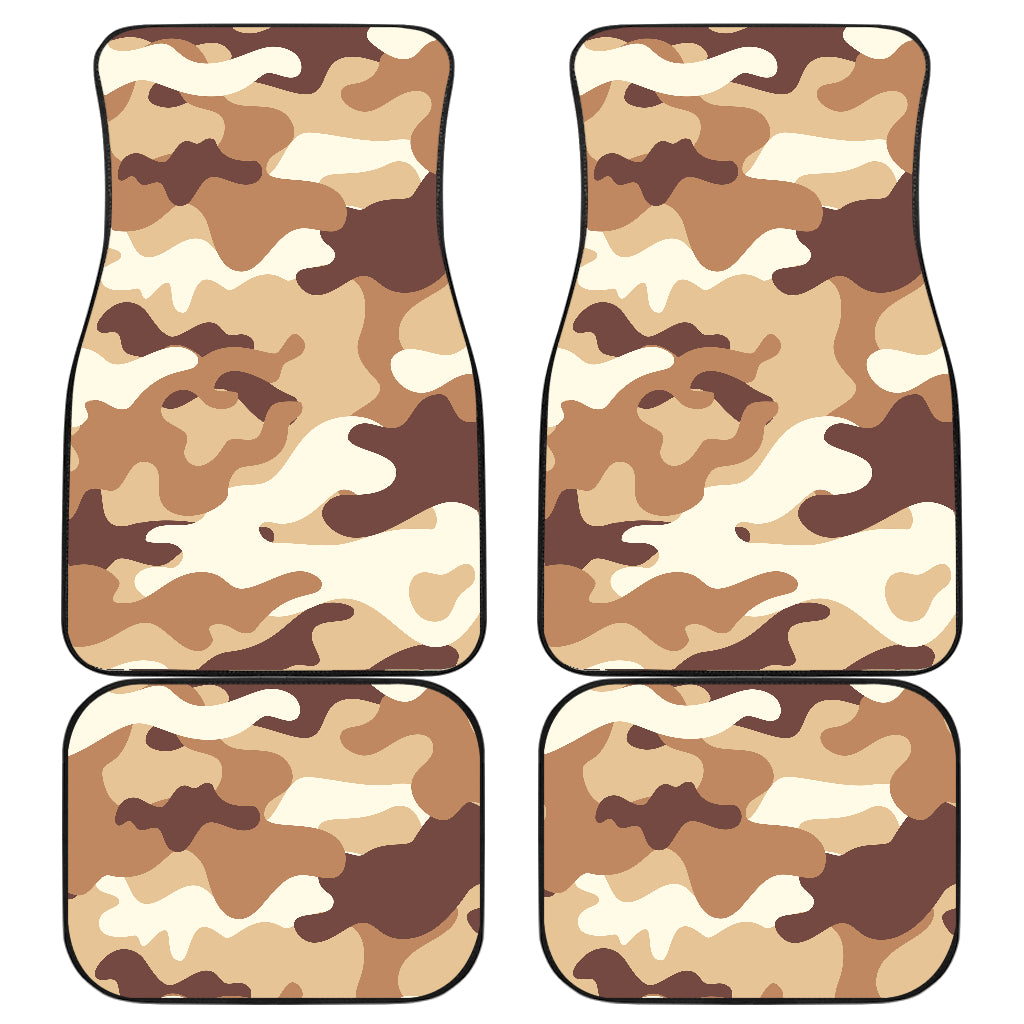 Camo Bright Yellow Car Floor Mats Car Accessories