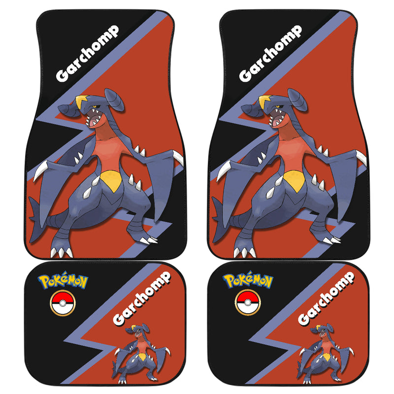 Garchomp Pokemon Car Floor Mats Car Accessories Nearkii