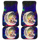 Demond Slayer Team Love You To The Moon Galaxy Car Mats Nearkii