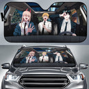 Chainsaw Man Aki Power Denji Car Auto Sunshades Nearkii